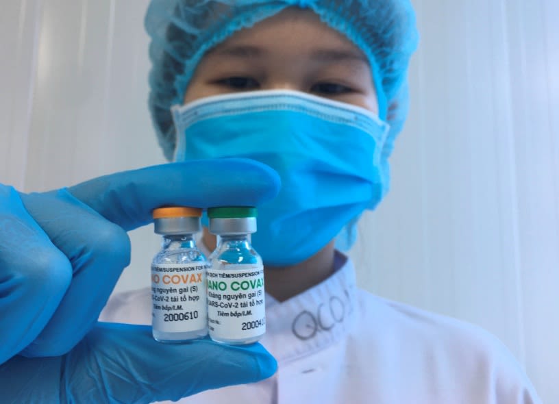 Vaccine đầu tiên tại Việt Nam được đưa vào thử nghiệm Nano Covax. (Ảnh: Báo Chính phủ)