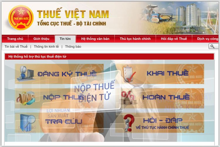 (Ảnh minh họa: Tổng cục Thuế)
